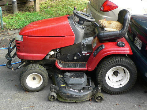 Craftsman garden discount tractor model 917